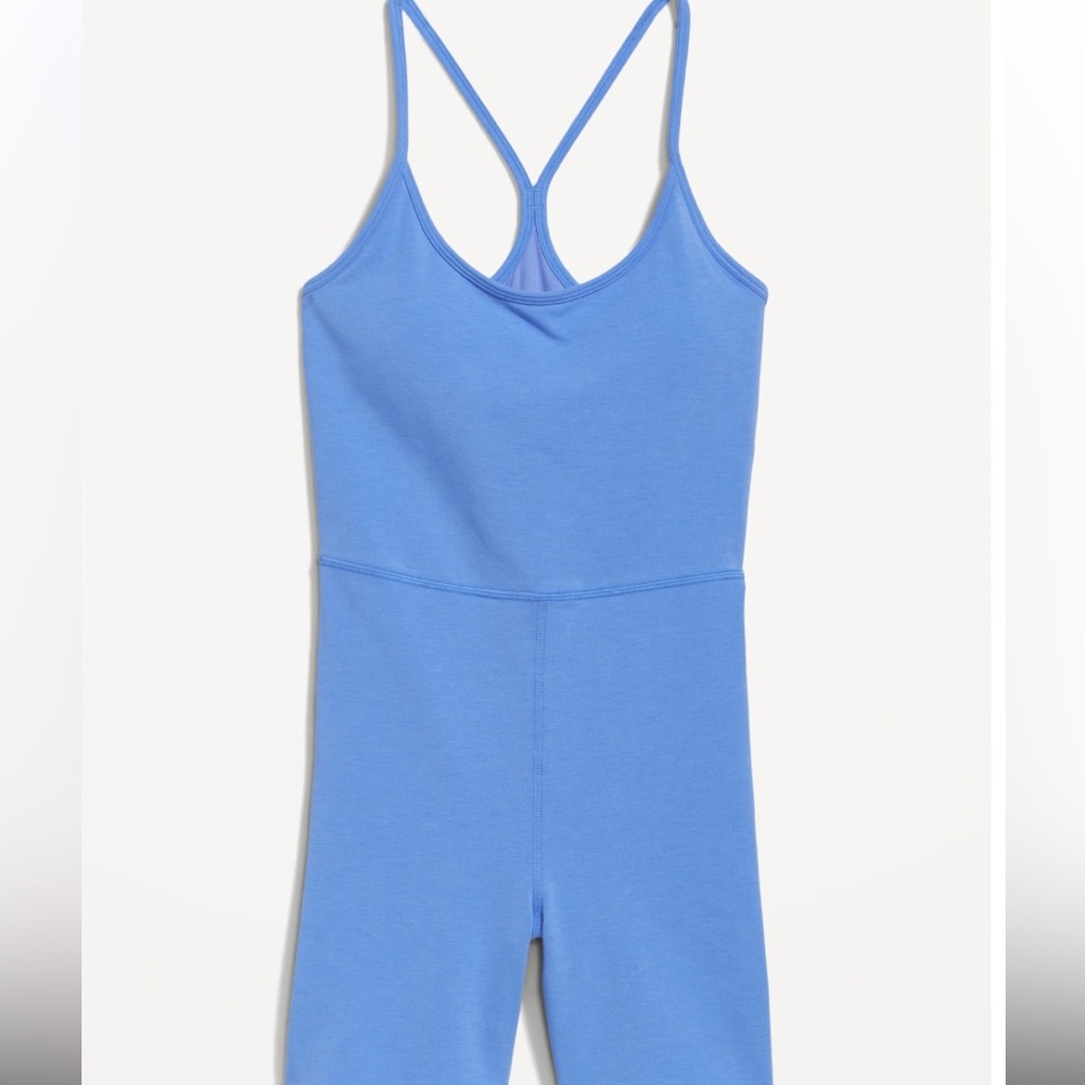Blue Old Navy Bodysuit with built in bra!